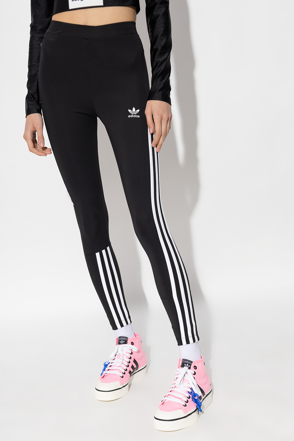 Black Leggings with logo ADIDAS Originals Vitkac GB